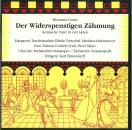 Elmendorff Karl - Der Widerspenstigen Zaehmung (Rec....