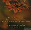 MITTLER Franz / Offenbach / Kraus - Lieder Nach K. Kraus,...
