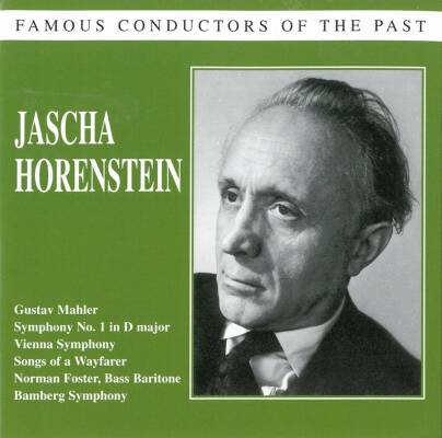 Mahler Gustav - Symphonie No.1 - Lieder eines fahrendes Gesellen (Horenstein Jascha / WSY)