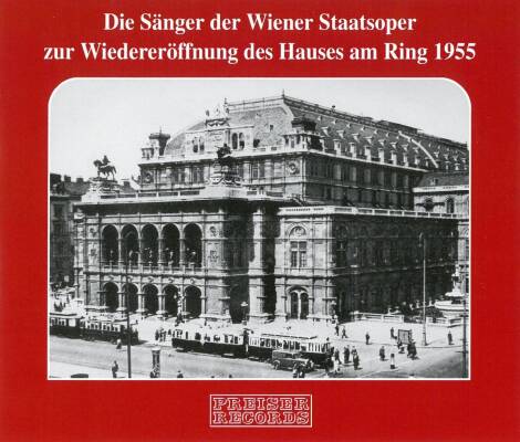 Mozart Wolfgang Amadeus / u.a. - Saenger Der Wiener Staatsoper 1955 (Diverse Interpreten)