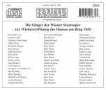 Mozart/Weber/Wagner/Verdi - Sänger Der Wiener Staatsoper 1955 (Reining/Jurinac/Seefried/Kunz/Güden/Lipp)