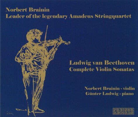 Beethoven Ludwig van - Sämtliche Violinsonaten (Norbert Brainin, Violine - Günter Ludwig, Klavier)
