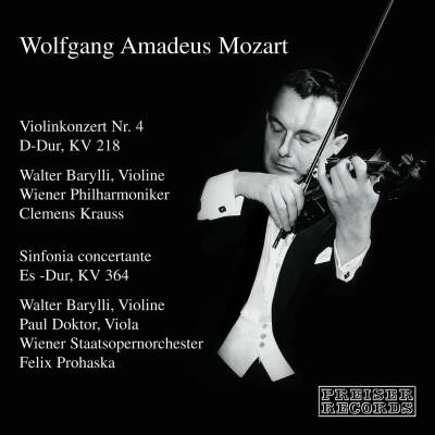 Mozart Wolfgang Amadeus - Violinkonzert - Sinfonia Concertante (Barylli Walter / Doktor Paul)