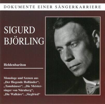 Wagner Richard - Sigurd Bjoerling (Björling Sigurd / 1907-1983)