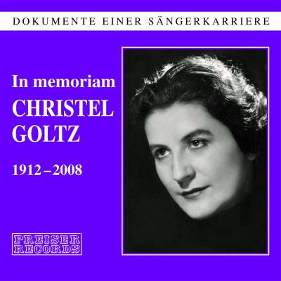 Beethoven Ludwig van / u.a. - In memoriam Christel Goltz (Goltz Christel / 1912-2008)