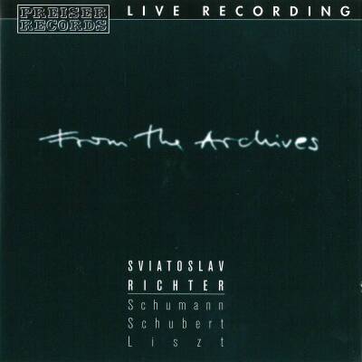 Schubert Franz / u.a. - From The Archives (Richter Svjatoslav / Live recordings 1956-57)