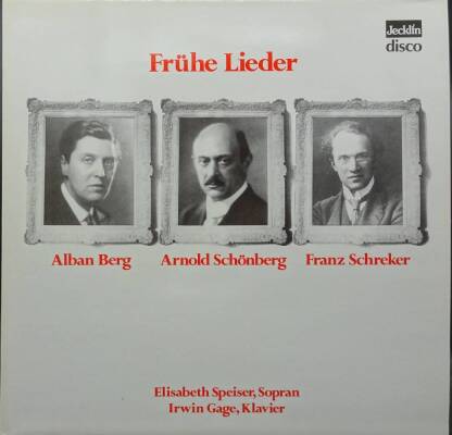 Berg Alban / u.a. - Fruehe Lieder (Speiser Elisabeth / Gage Irwin)