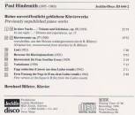 Hindemith Paul - Bisher Unveroeffentlicht Gebliebene Klavierwerke (Billeter Bernhard)