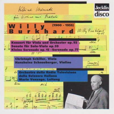 Burkhard Willy - Konzert fuer Viola und Orchester (Schiller Christoph)