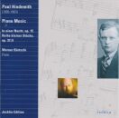 Hindemith Paul (1895-1963) - Piano Music (Werner Bärtschi (Piano))