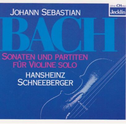 Bach Johann Sebastian (1685-1750) - Sonaten Und Partiten Violine Solo Bwv 1001-1006 (Hansheinz Schneeberger (Violine))