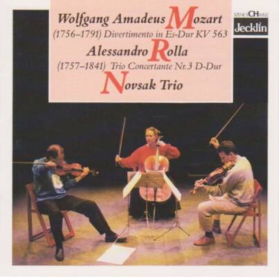 Mozart Wolfgang Amadeus / u.a. - Divertimento - Trio Concertante (Novsak Trio)