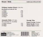 Mozart Wolfgang Amadeus / u.a. - Divertimento - Trio Concertante (Novsak Trio)