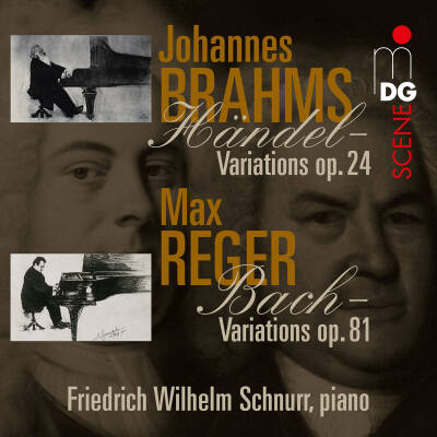 Brahms Johannes / u.a. - Haendel Variations Op.24 - Bach Variations Op.81 (Schnurr Friedrich Wilhelm)