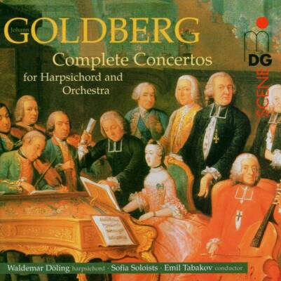 Goldberg Johann Gottlieb - Complete Concertos For Harpsichord And Orchestra (Döling Waldemar / Sofia Soloists)