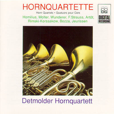 Homilius Gottfried August / u.a. - Horn Quartets (Detmolder Hornquartett)
