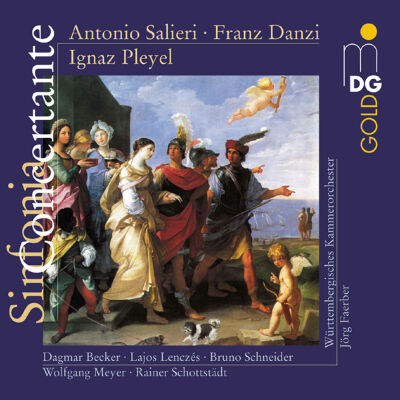 Danzi - Salieri - Pleyel - Sinfonia Concertante (Dagmar Becker (Flöte) - Lajos Lenczès (Oboe))