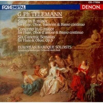 Telemann Georg Philipp - Suite B-Moll / Konzert G-Dur / 6 Kanonische Sonaten