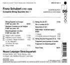 Schubert Franz - Complete String Quartets Vol 1 (Leipziger Streichquartett)