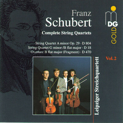 Schubert Franz - Complete String Quartets Vol 2 (Leipziger Streichquartett)
