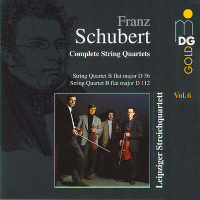 Schubert Franz - Complete String Quartets Vol 6 (Leipziger Streichquartett)