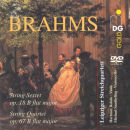 Brahms Johannes - String Sextet Op.18: String Quartet Op.67 (Leipziger Streichquartett - Hartmut Rohde (Viola / / DVD Audio)