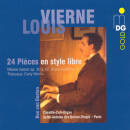Vierne Louis - 24 Pieces en style libre (Oosten Ben van)