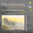 Mendelssohn Bartholdy Felix - Complete String Quartets: Vol.1 (Leipziger Streichquartett)