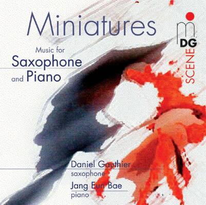 Gaulthier, Bae - Miniatures For Saxophone & Piano (Diverse Komponisten)