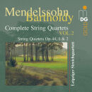 Mendelssohn Bartholdy Felix - Complete String Quartets: Vol.2 (Leipziger Streichquartett)