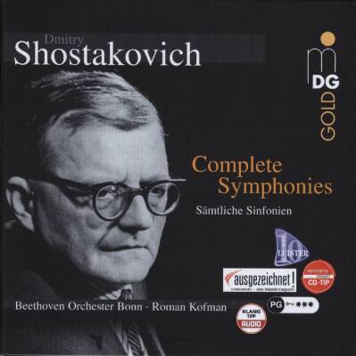 Schostakowitsch Dmitri - Saemtliche Sinfonien (Beethoven Orchester Bonn / Kofman Roman)