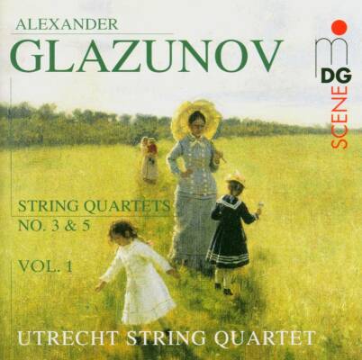 Glazunov Alexander - Complete String Quartets: Vol.1 (Utrecht String Quartet)