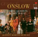 Onslow - Streichquintette Op.38 Und 67 (Quintett Momento...