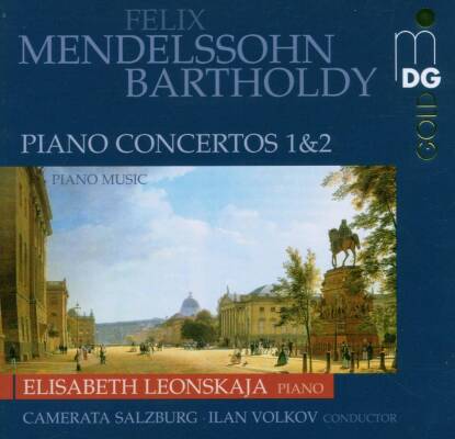 Mendelssohn Bartholdy Felix - Piano Concertos 1 & 2 - Piano Music (Leonskaja Elisabeth / Camerata Salzburg)
