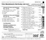 Mendelssohn Bartholdy Felix - Piano Concertos 1 & 2 - Piano Music (Leonskaja Elisabeth / Camerata Salzburg)