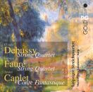 Debussy Claude / Faure Gabriel / Caplet Andre - String Quartets: Conte Fantastique (Leipziger Streichquartett)