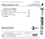 Valentin Silvestrov (*1937 / - Symphony No. 6 (Beethoven Orchester Bonn/ Kofman)