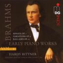 Brahms Johannes - Frühe Klavierwerke: Vol.1 (Hardy Rittner (Piano)