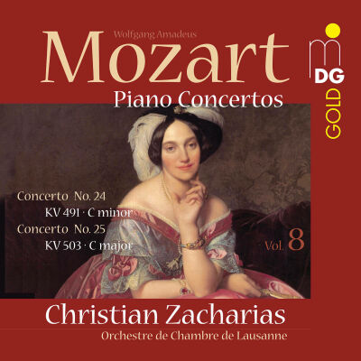 Mozart Wolfgang Amadeus - Piano Concertos Vol. 8 (Zacharias/ Orchestre de Chambre de Lausanne)