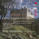 Weber Carl Maria von - Clarinet Concertos No. 1 & 2: Concertino Op.26 (Martin Spangenberg (Klarinette / Dir / -Orchester M18)