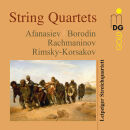 Afanasiev - Borodin - Rachmaninov - Rimsky-K. - Russian String Quartets (Leipziger Streichquartett)