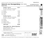 Herzogenberg Heinrich von - Piano Trios Op.24 & 36 (Vienna Piano Trio)