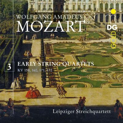 Mozart Wolfgang Amadeus - Early String Quartets: Vol.3 (Leipziger Streichquartett)