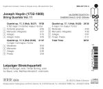 Haydn Joseph - String Quartets: Vol.11 (Leipziger Streichquartett)
