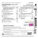 Poulenc Francis - Wind Music (Ensemble Confoederatio)