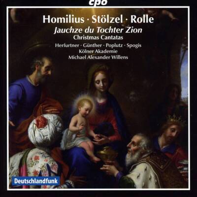 Homilius Gottfried August / u.a. - Christmas Cantatas (Herfurtner Hanna / Poplutz Georg)