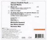 Fasch Johann Friedrich (1688-1758) - Sacred Works (Veronika Winter (Sopran) - Tobias Hunger (Tenor))