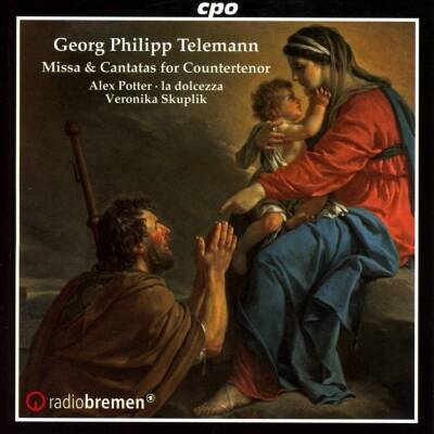 Telemann Georg Philipp - Missa & Cantatas For Countertenor (Potter Alex / Capriccio Barockorchester)