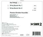 Weigl Karl (1881-1949) - String Quartets 7 & 8 (Thomas Christian Ensemble)