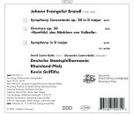 Brandl Johann Evangelist - Symphonies & Overture (Deutsche Staatsphilharmonie Rheinland-Pfalz)